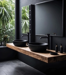 MG-1011 Salle de bain laquée personnalisable